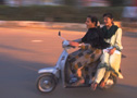scooting around town